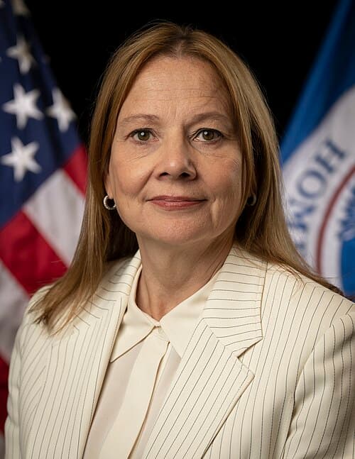 Mary Barra - Visionary figure example
